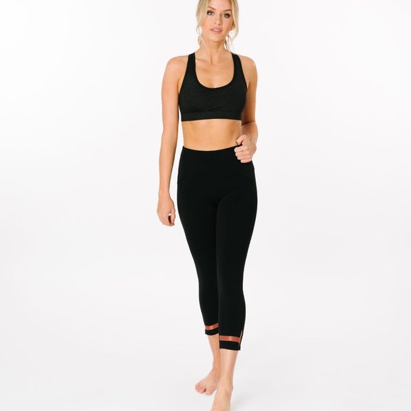 Black Strap Deluxe Hi-Rise 7/8 24" - Picture 4 of 7